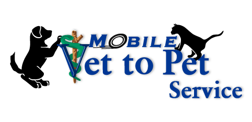 Mobile Vet To Pet Service Logo